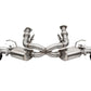 Corsa 20-25 Corvette C8 3in Valved Cat-Back 4.5in Blk Quad Tips Fits Factory Perf Exhaust DeletesAFM - 21103BLK