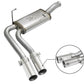 aFe Rebel Series CB Middle-Side Exit SS Exhaust w/ Polished Tips 09-16 GM Silverado/Sierra V6/V8 - 49-44070-P