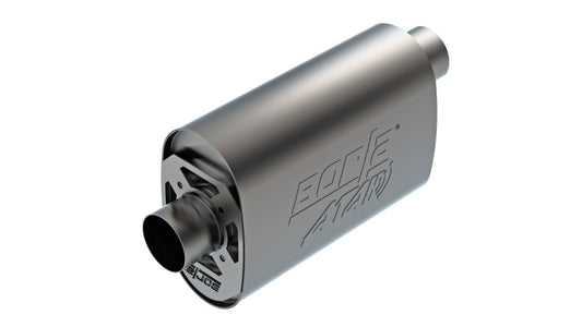 Borla CrateMuffler LS3 3in Offset/Center 14in x 4.35in x 9.10in Oval Muffler ATAK - 400958