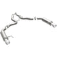 MagnaFlow Axle Back, SS, 3in, Competition, Dual Split Polished 4.5in Tip 2015 Ford Mustang GT V8 5.0 - 19103