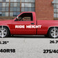 Ridetech 88-98 Chevy C1500 2WD StreetGRIP System w/ HD Drop Spindles - 11370110