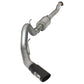 aFe Atlas Exhausts 4in Cat-Back Aluminized Steel Exhaust Sys 2015 Ford F-150 V6 3.5L (tt) Black Tip - 49-03069-B