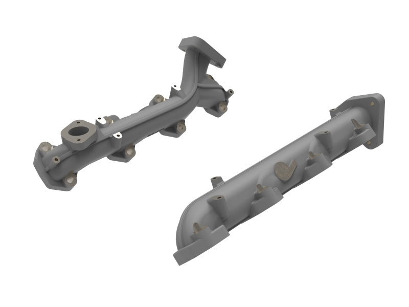 aFe BladeRunner Ported Ductile Iron Exhaust Manifold Ford Diesel Trucks 15-19 V8-6.7L (td) - 46-40184