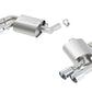 Borla 2016 Chevy Camaro 6.2L AT/MT S-Type Rear Section Exhaust w/o Dual Mode Valves - 11920