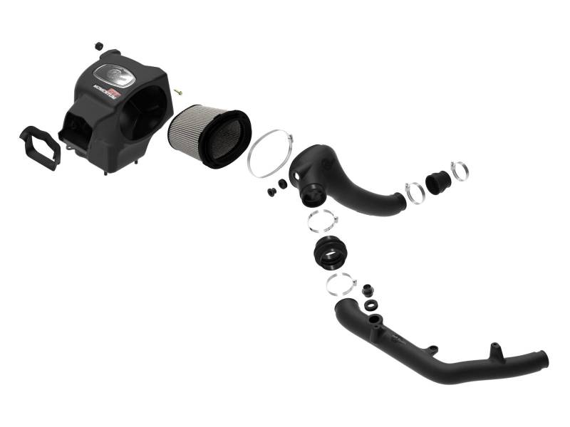 aFe Momentum GT Cold Air Intake System w/ Pro DRY S Filter Ford Bronco 2021 V6-2.7L (tt) - 50-70081D