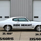 Ridetech 64-72 GM A-Body Big Block StreetGRIP Front Lowering Coil Springs Dual Rate Pair - 11242351