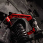 UMI Performance 15-25 Ford F-150 Adjustable Upper A-Arm Kit - Red - 6565-R