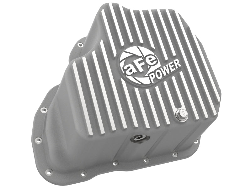 aFe Power 11-16 GM Diesel 2500HD / 3500HD V8-6.6L (TD) Street Series Engine Oil Pan Raw w/ Machined - 46-71080A