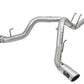 aFe ATLAS 4in DPF-Back Alum Steel Exhaust System w/Polished Tip 2017 Ford Diesel Trucks V8-6.7L (td) - 49-03092-P