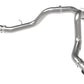 aFe Large Bore-HD 4in 409SS DPF-Back Exhaust System w/Polished Tips 20 GM Diesel Trucks V8-6.6L - 49-44126-P