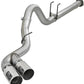 aFe Power 11-14 Ford F250/F350 6.7L Diesel Rebel XD 4in 409 SS DPF-Back Exhaust System - Pol Tips - 49-43120-P