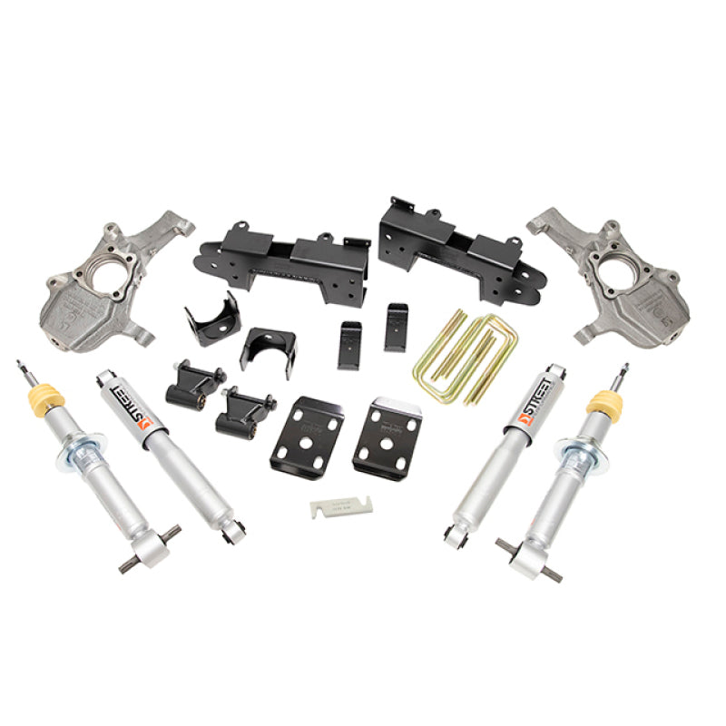 Belltech LOWERING Kit 2019 Chevy Silverado 1500/GMC Sierra 1500 4x4 4in Front/6in Rear - 1041SP