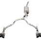 Corsa 2021-2025 Suburban / Yukon XL 5.3L 4WD Dual Rear 3in - 2.75in Sport Cat-Back DW 4in BlackTips - 21128BLK