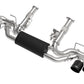 aFe MACH Force-Xp 2-1/2in 304SS Cat-Back 2020 Chevy Corvette (C8) 6.2L - Black Tip - 49-34127-B