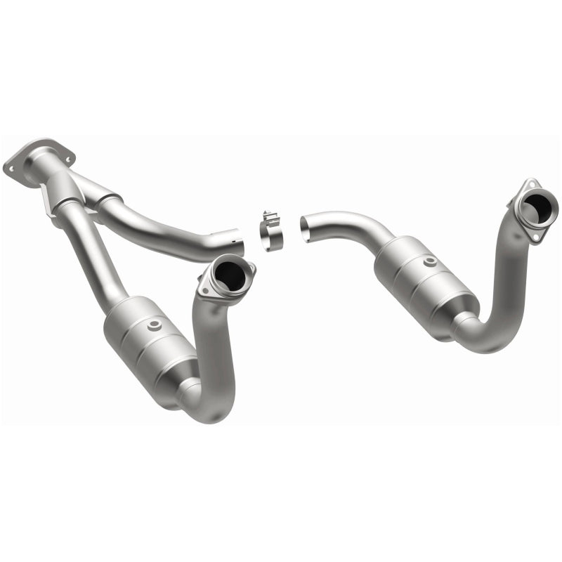 MagnaFlow DF Cat Conv 08-10 Ford F-250/F-250 SD/F-350/F-350 SD 5.4L/6.8L/F-450 SD 6.8L Y-Pipe Assy - 51760
