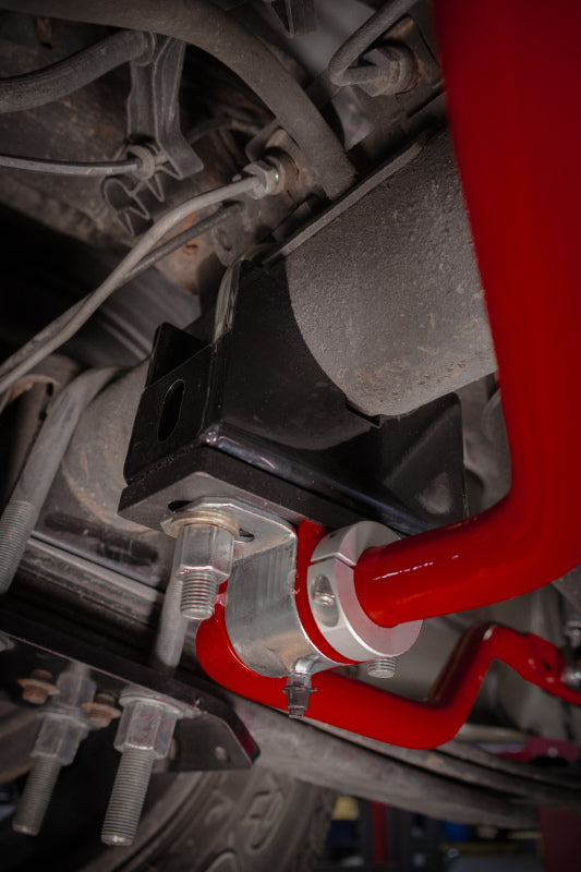 UMI Performance 15-24 Ford F-150 1in Solid Rear Sway Bar - Red - 6580-R