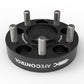 aFe CONTROL Billet Aluminum Wheel Spacers 5x114.3 CB70.5 1.25in - 15-24 Ford Mustang/20-23 Explorer - 610-304001-B