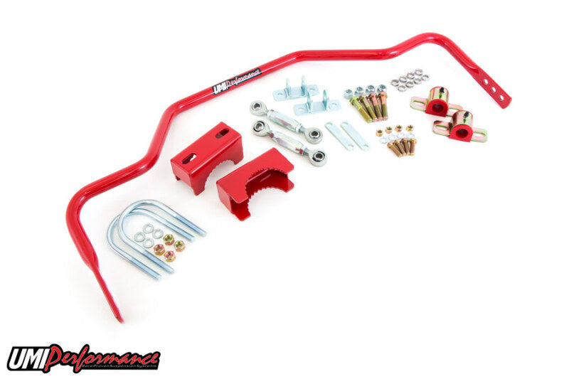 UMI Performance 78-88 GM G-Body 1in Tubular Rear Sway Bar Chassis Mounted Pro-Tour - 3044-300-R