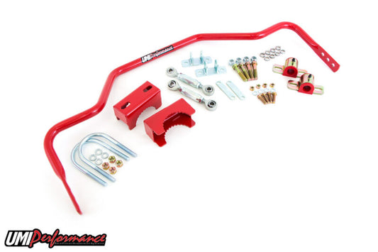 UMI Performance 78-88 GM G-Body 1in Tubular Rear Sway Bar Chassis Mounted Pro-Tour - 3044-300-R