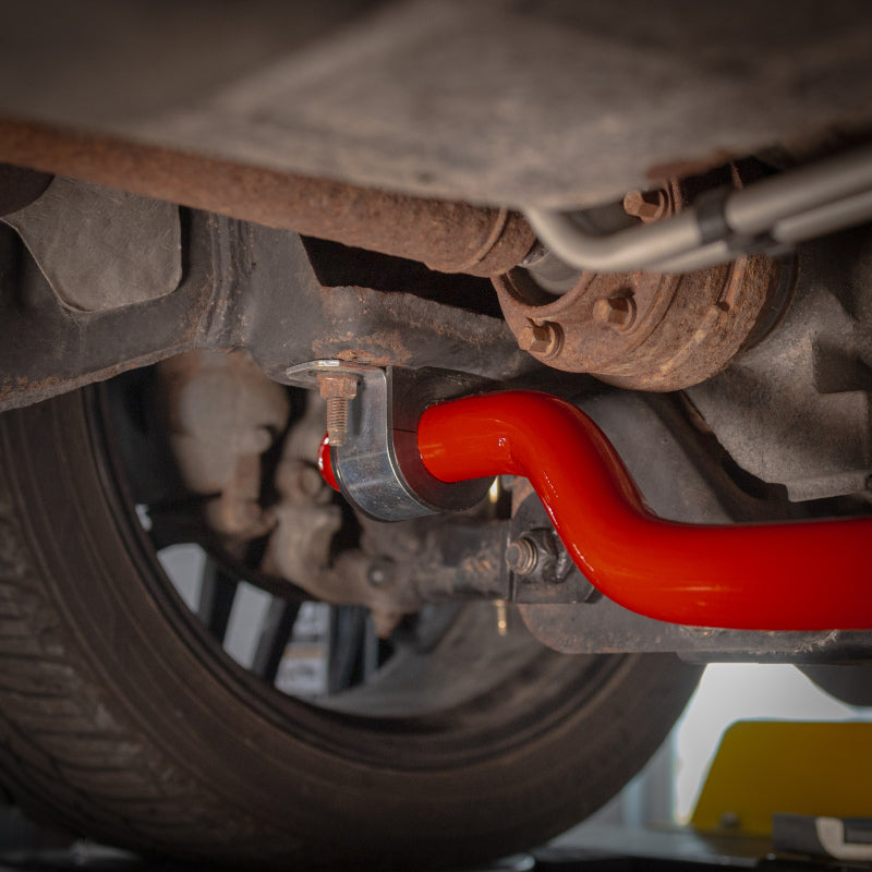 UMI Performance 15-20 Ford F-150 1 1/2in Solid Front Sway Bar - Red - 6579-R
