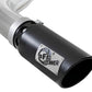 aFe Large Bore-HD 4in 409 SS DPF-Back Exh 18-19 Ford F-150 V6-3.0L (td) w/ Black Tip - 49-43106-B