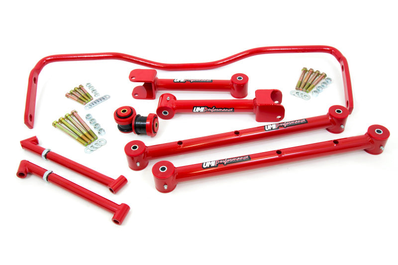 UMI Performance 65-67 GM A-Body Rear Suspension Kit - Red - ABR413-R