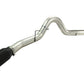 aFe MACHForce XP 5in DPF-Back Stainless Steel Exhaust , Blk, Ford Diesel Trucks 11-14 V8-6.7L td - 49-43055-B