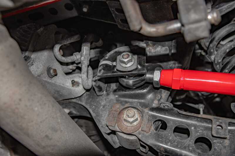 UMI Performance 16-24 Chevrolet Camaro Alignment Toe Arm - Red - 2545-R