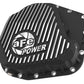 aFe POWER Pro Series Rear Diff Cover Black w/ Machined Fins Ford F-250/350 23-26 (Sterling 11.6) - 46-71490B