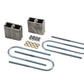 Belltech LOWERING BLOCK KIT 4inch EXTRUDED BLOCKS - 6203