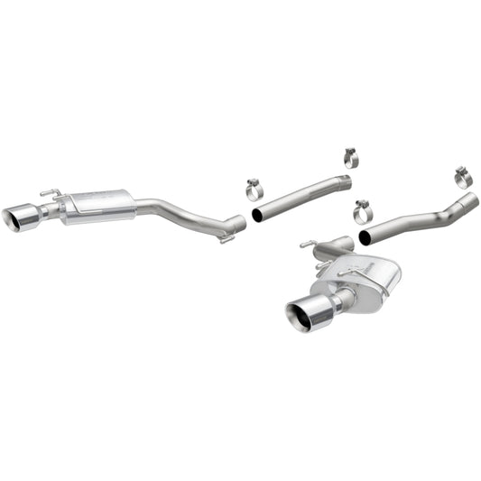MagnaFlow 10-11 Camaro 6.2L V8 2.5 inch Street Series Axle Back Stainless Cat Back Exhaust - 15092