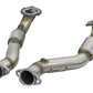 aFe POWER 14-18 Chevrolet Corvette C7 & Z06 Twisted Steel 3in 304 Stainless Steel Mid Pipe w/ Cat - 48-34130-1YC