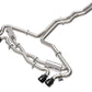aFe 20-22 Audi RS6 Avant V8 4L (tt) MACH Force-Xp 3in to 2.5in 304 SS Cat-Back Exhaust w/ Black Tip - 49-36448-B