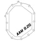 AFE Power 11-18 GM 2500-3500 AAM 9.25 Axle Front Differential Cover Black Machined Street Series - 46-71050B