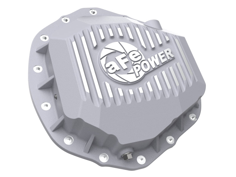 aFe Street Series Rear Differential Cover Raw w/ Machined Fins 20-21 GM Trucks V8-6.6L - 46-71260A