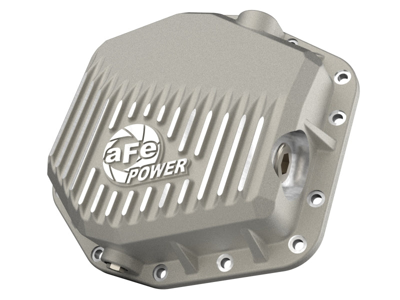 aFe 22-25 Ford Bronco Raptor V6 Rear Diff Cover - Raw w/ Machined Fins - 46-71460A