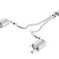 Borla ATAK Cat Back 15 Ford Mustang 3.7L V6 MT/AT 2.25in Pipe 4in Single Round Rolled Tips - 140588