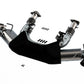 Borla 2020 Chevrolet Corvette C8 6.2 ATAK 3in Exhaust System Dual Round Rolled A/C Black Chrome Tips - 140839BC