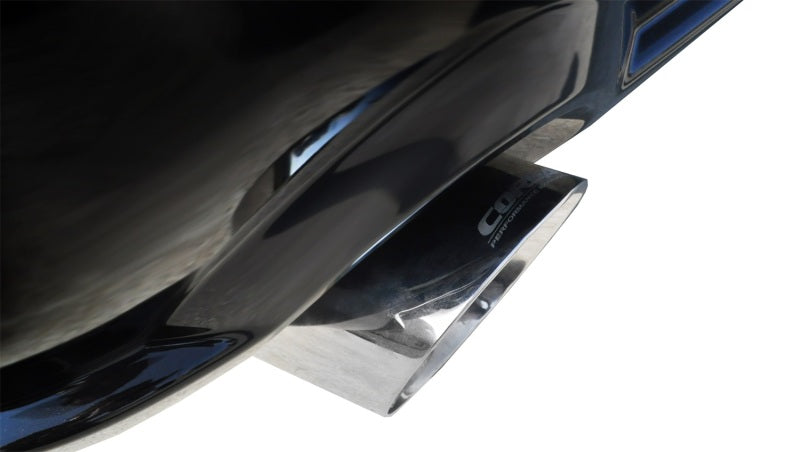 Corsa 2005-2010 Ford Mustang Shelby GT500 5.4L V8 Polished Sport Axle-Back Exhaust - 14311