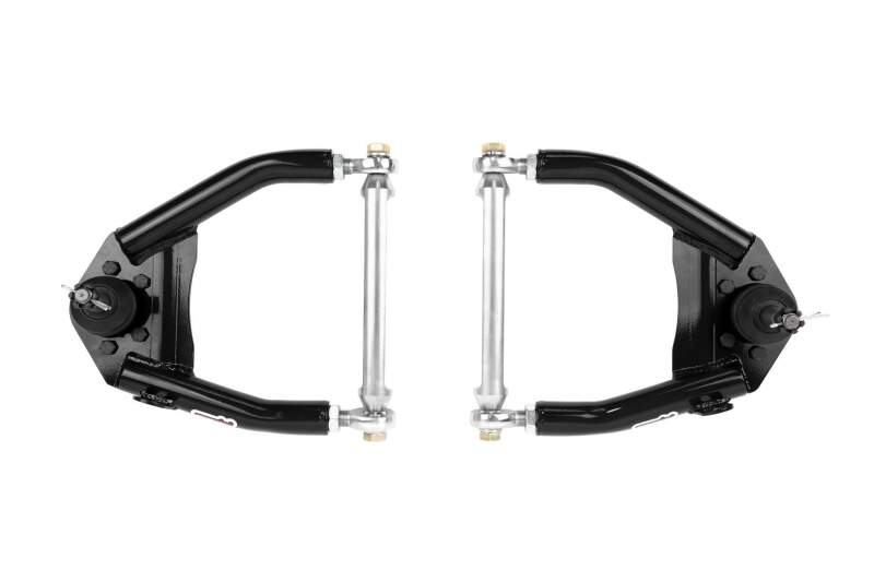 UMI Performance 73-87 GM C10 Race Upper Control Arms - Black - 6434-B
