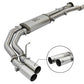 aFe POWER Rebel Series 3in 409 SS Cat Back Exhaust w/ Polished Tips 17 Ford F-150 Raptor V6-3.5L - 49-43091-P