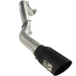 aFe MACHForce XP Exhaust 5in DPF-Back SS 11-13 GM Diesel Trucks V8-6.6L (td) (LML) (Blk Tip) - 49-44041-B