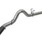 aFe Large Bore-HD 5in DPF Back 409 SS Exhaust System w/Black Tip 2017 Ford Diesel Trucks V8 6.7L(td) - 49-43090-B