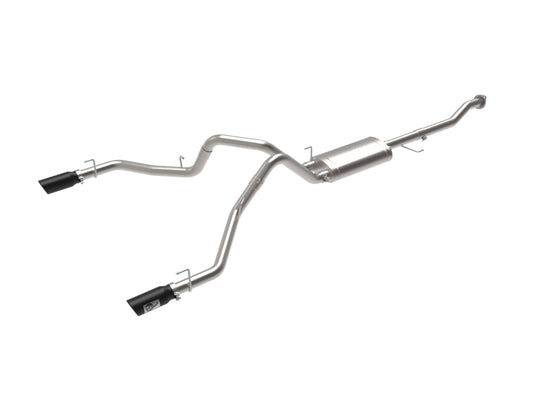 aFe Vulcan Series 3in 304SS Cat-Back w/ Black Tips 15-20 Ford F-150 V6 2.7L/35L(tt) / V8 5.0L - 49-33130-B