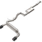 aFe 2021+ Ford Bronco L4-2.3L (t) / V6-2.7L (tt) Vulcan 3in. to 2.5in. SS Cat-Back - Carbon - 49-33138-C
