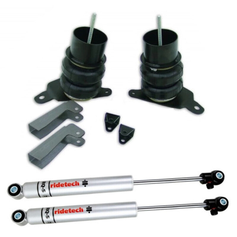 Ridetech 64-72 GM A-Body Front CoolRide Air Spring & RQ-S Shock Kit - 11221013