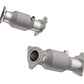 Kooks 2020 Chevrolet Corvette C8 3in Ultra GREEN Catted Connection Pipes - 21803300