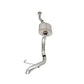Corsa 2021-2025 Ford Bronco 2.7L 4-Door 2.75in Cat-Back Single Side Exhaust w/ Turndown Exhaust Tip - 21209