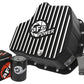 aFe 011-16 GM Diesel Trucks V8-6.6L LML Engine Oil Pan Black POWER Pro Series w/ Machined Fins - 46-71080B