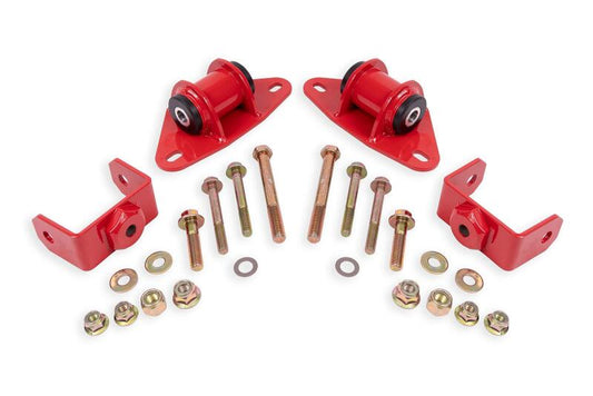 BMR 14-19 Chevrolet Corvette Motor Mount Kit - Red - MM571R